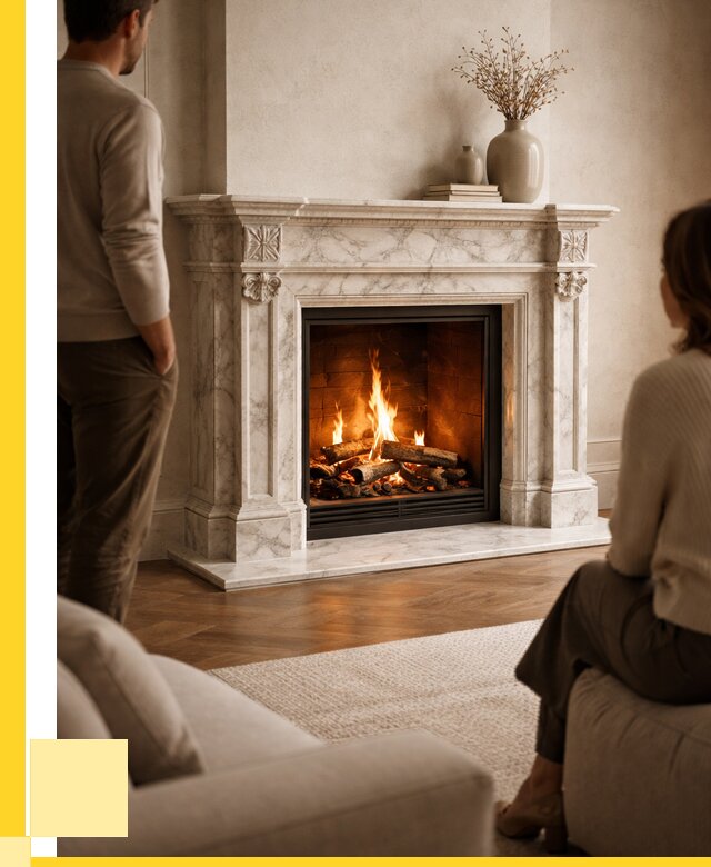 Мраморные камины под ключ в Славгороде от 260025 р. | ЭриданСлд