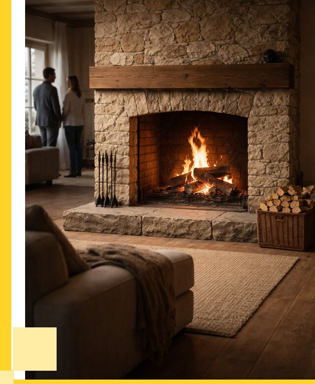 Открытые камины под ключ в Славгороде от 156015 р. ЭриданСлд