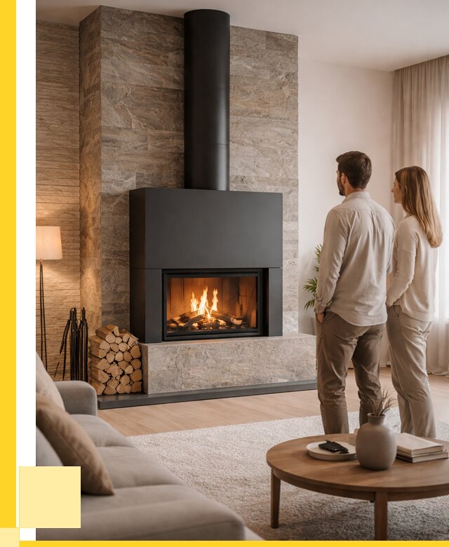 Закрытые камины под ключ в Славгороде от 124812 р., ЭриданСлд