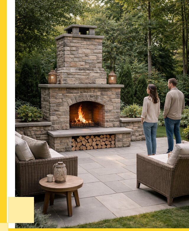 Уличные камины из кирпича в Славгороде от 156015 р. | ЭриданСлд