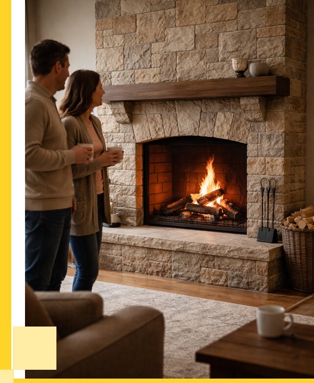 Каменные камины на заказ в Славгороде от 187218 р. | ЭриданСлд