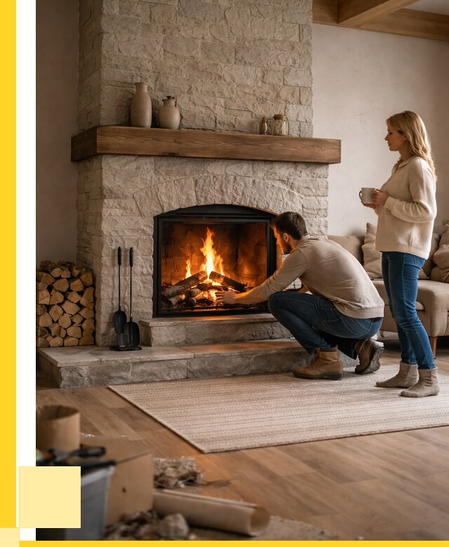 Камины для загородного дома в Славгороде от 364035 р., ЭриданСлд