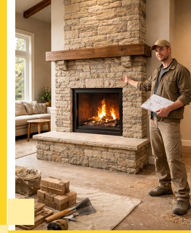 Камины под ключ в Славгороде от 187218 р. | ЭриданСлд — установка