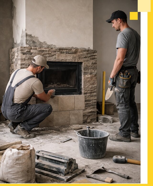 Камины под ключ в Славгороде: проект, изготовление и монтаж