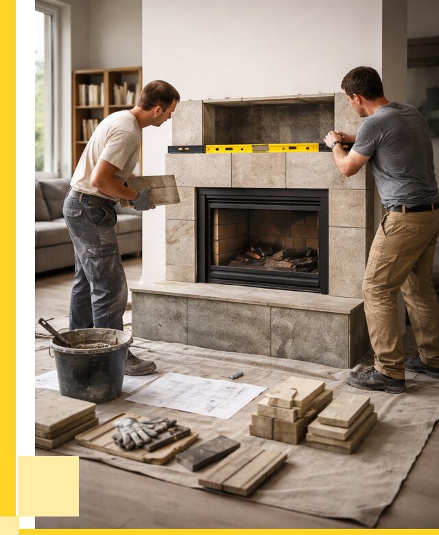 Монтаж каминов и установка в Славгороде от 46805 р. | ЭриданСлд