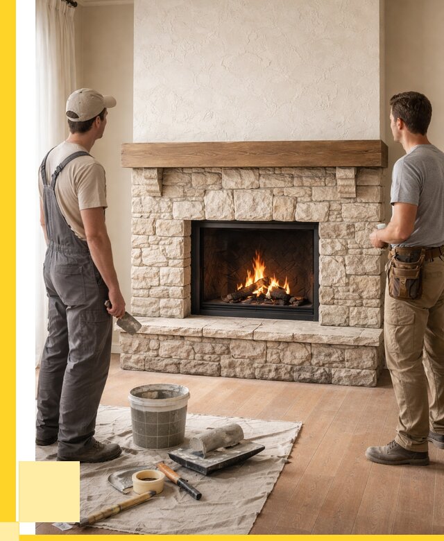 Отделка каминов в Славгороде от 6761 р. под ключ | ЭриданСлд