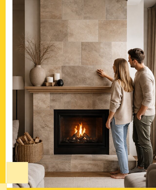 Облицовка каминов керамогранитом в Славгороде от 4680 р. | ЭриданСлд