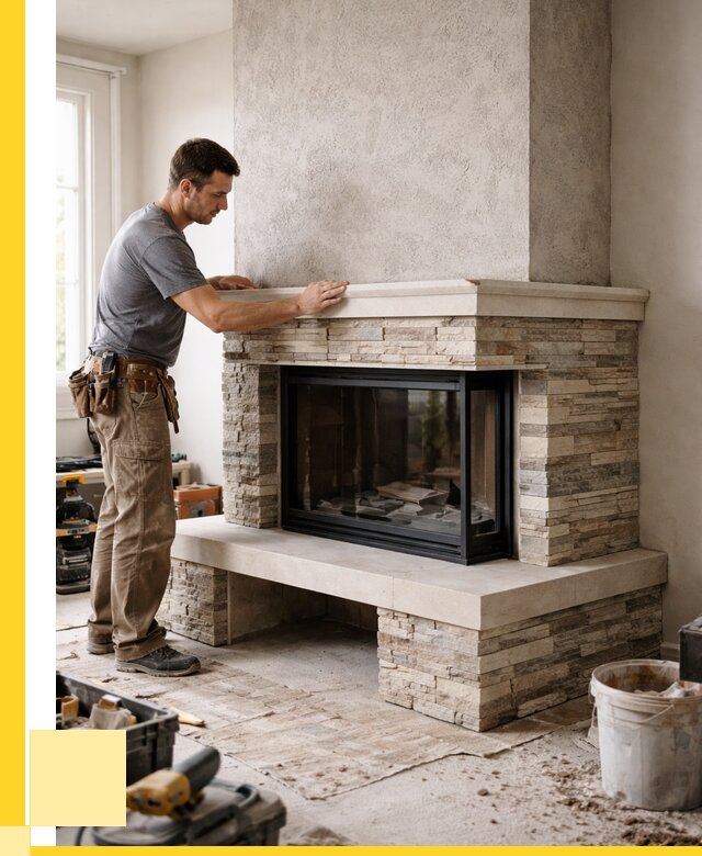 Изготовление каминов под ключ в Славгороде от 156015 р. | ЭриданСлд