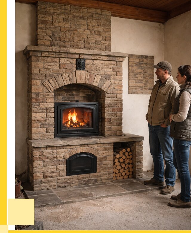 Кирпичная печь под ключ в Славгороде от 156015 р. | ЭриданСлд