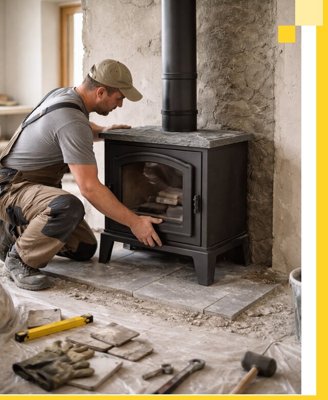 Профессиональный монтаж печей и каминов в Славгороде под ключ