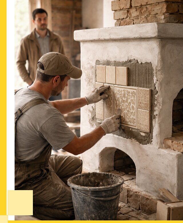 Отделка печей и банных печей в Славгороде от 36404 р. | ЭриданСлд