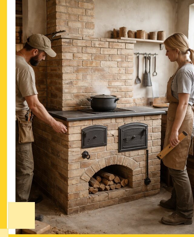 Варочно отопительные печи в Славгороде от 93609 р. | ЭриданСлд