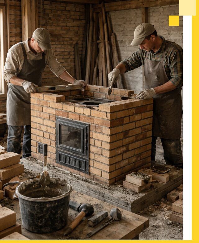 Изготовление и установка варочных печей под ключ в Славгороде