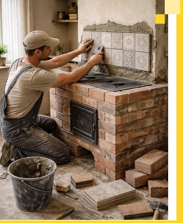 Печи с плитой на заказ монтаж гарантия и сервис в Славгороде