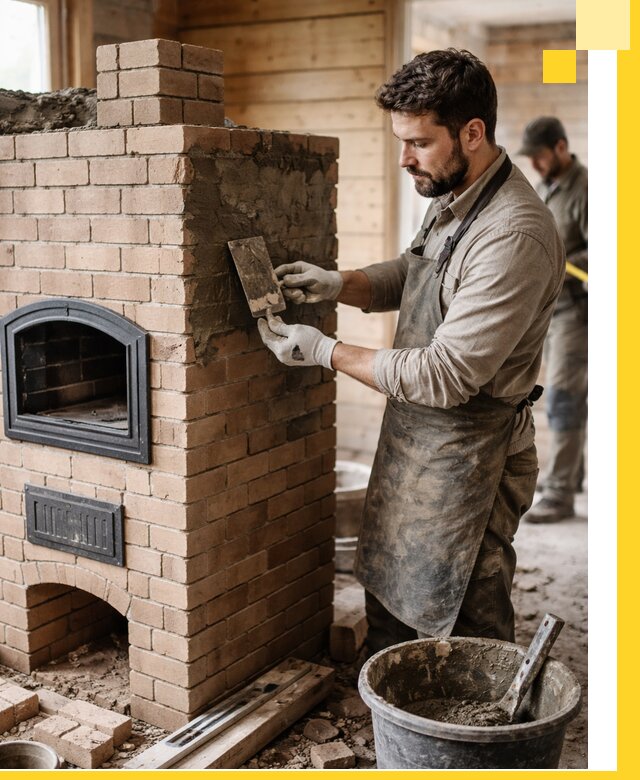 Изготовление и установка печей-шведок под ключ в Славгороде