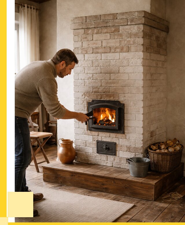 Печь голландка из кирпича в Славгороде от 88409 р. | ЭриданСлд