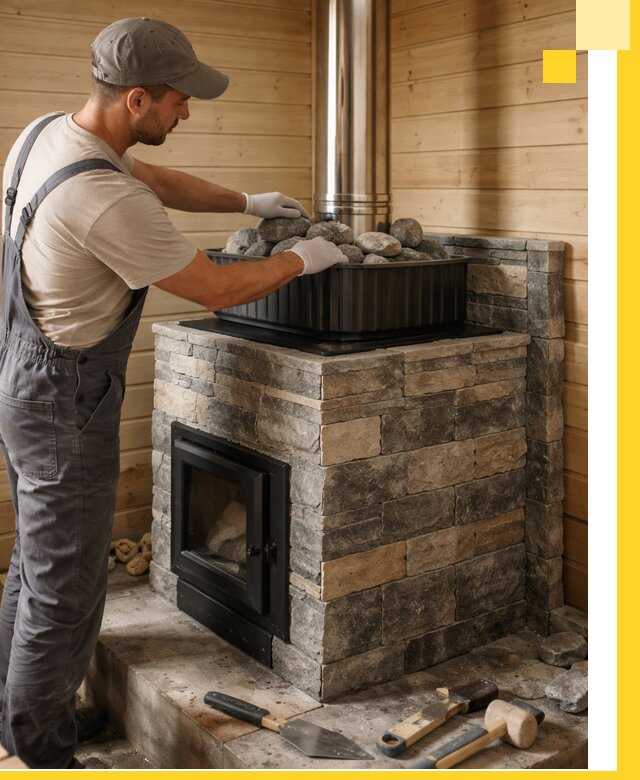 Печи для парной в Славгороде, производство, монтаж и обслуживание