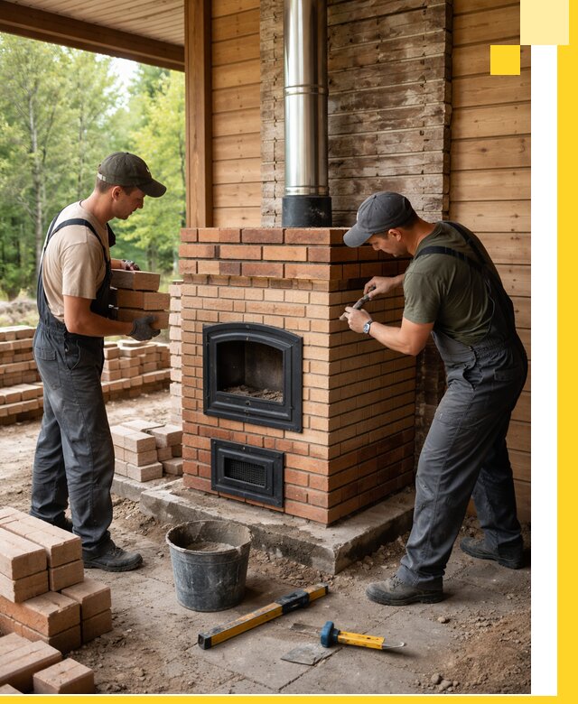 Производство и установка дачных печей под ключ в Славгороде