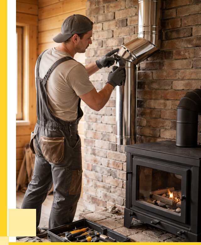 Монтаж дымоходов для печей в Славгороде от 7801 р. | ЭриданСлд