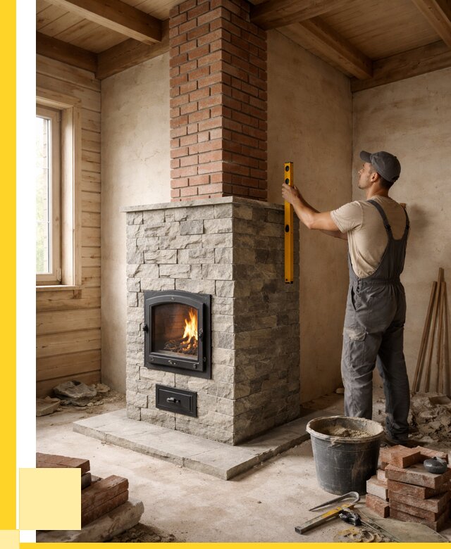 Печи и дымоходы под ключ в Славгороде от 46805 р., ЭриданСлд