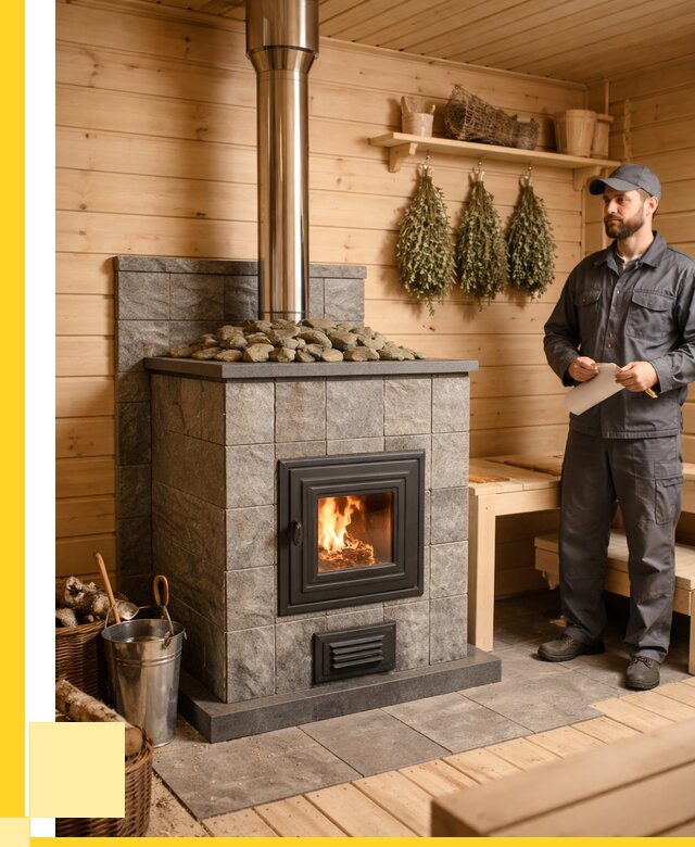 Печи для бани под ключ в Славгороде от 124812 р. | ЭриданСлд