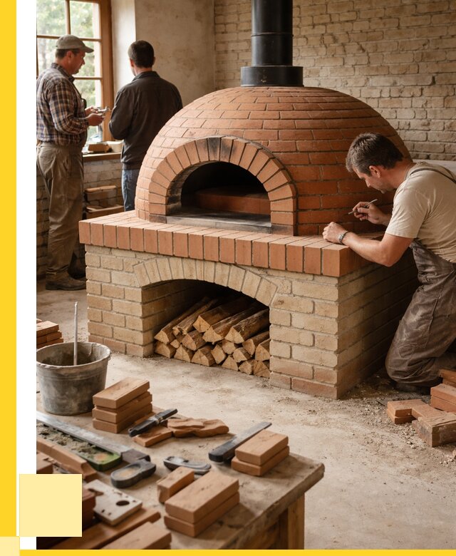 Помпейская печь дровяная для пиццы в Славгороде | ЭриданСлд от 208020 р.