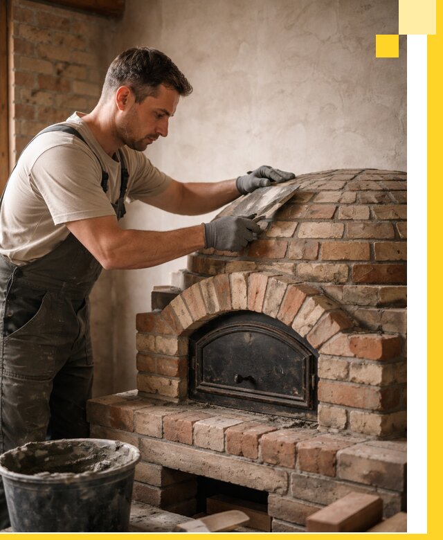 Изготовление и монтаж помпейских печей на заказ в Славгороде