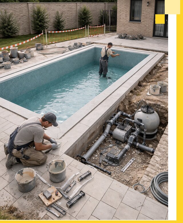 Строительство бассейнов под ключ в Славгороде: проекты и монтаж