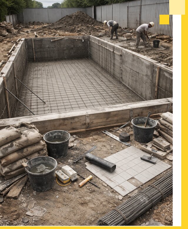 Строительство бассейнов под ключ в Славгороде, дизайн и монтаж