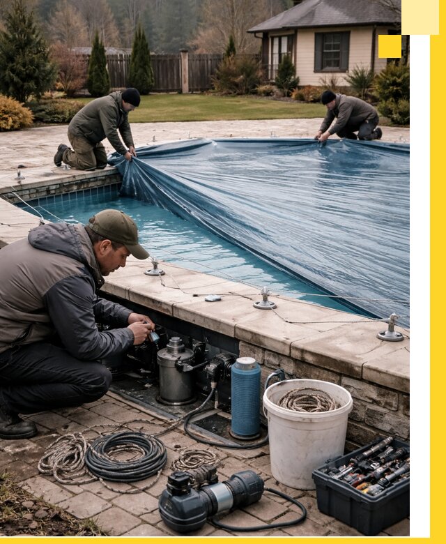 Консервация бассейнов в Славгороде: подготовка к длительному хранению