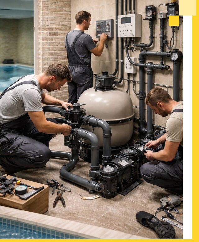 Комплексное оборудование для бассейнов под ключ в Славгороде