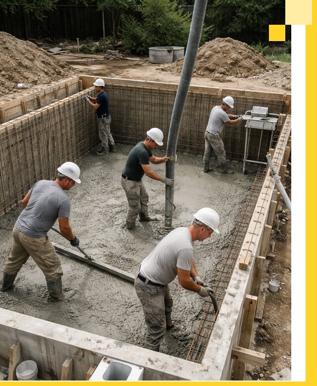 Строительство бетонных бассейнов под ключ в Славгороде