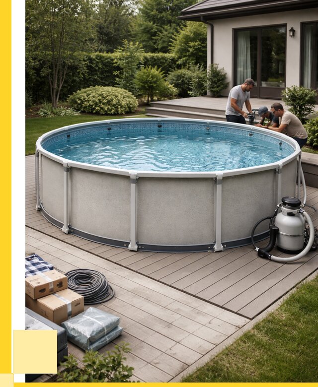 Купить каркасные бассейны в Славгороде от 46805 р. | ЭриданСлд