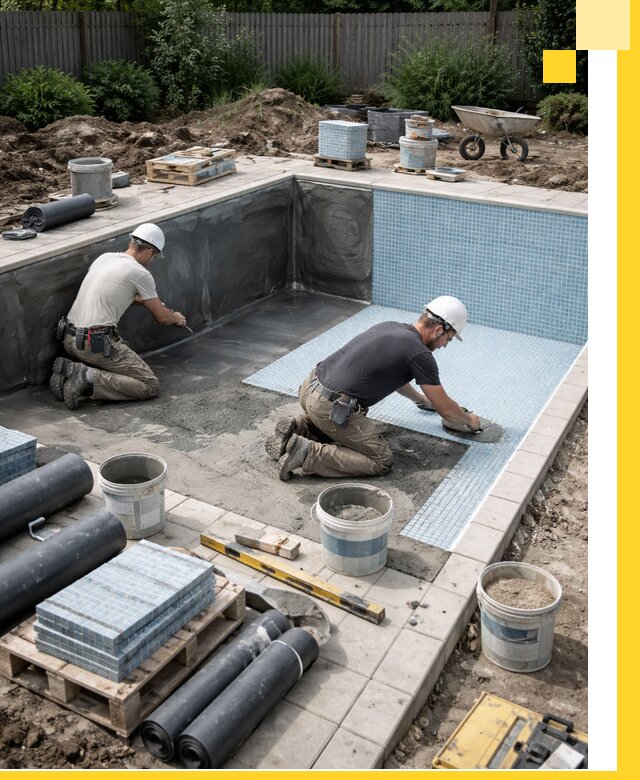 Проектирование и строительство стационарных бассейнов в Славгороде