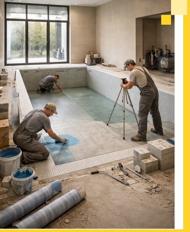 Проект и строительство закрытых бассейнов в Славгороде под ключ