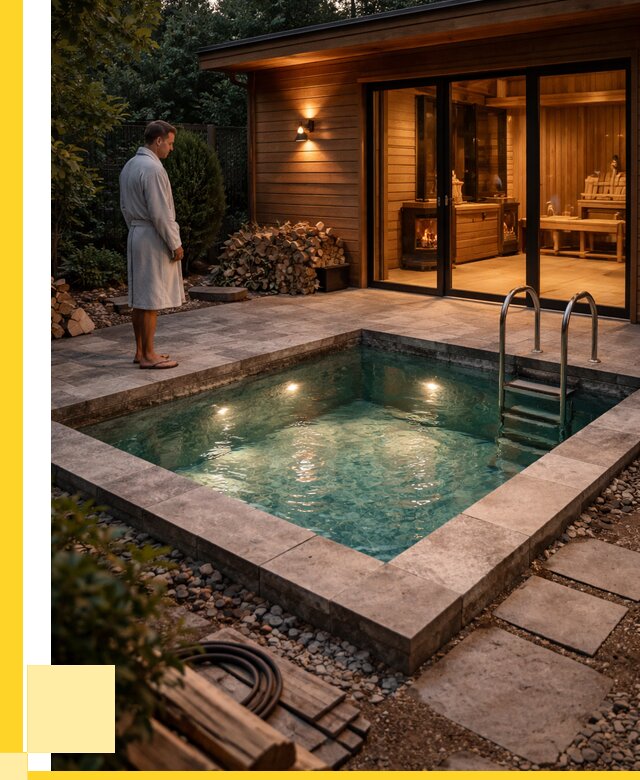 Бани с бассейном под ключ в Славгороде от 98810 р. | ЭриданСлд