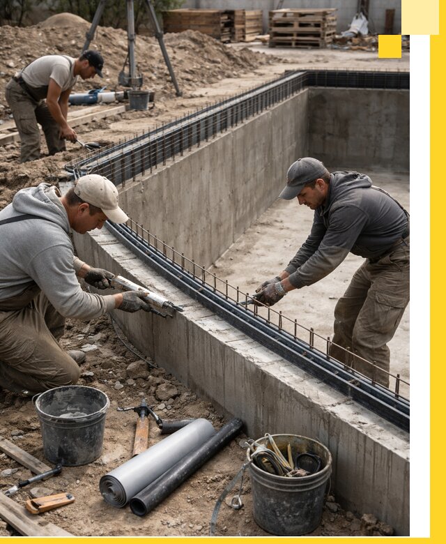 Качественный монтаж чаши бассейна в Славгороде под ключ с гарантией