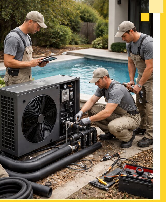 Проектирование и установка тепловых насосов для бассейнов в Славгороде