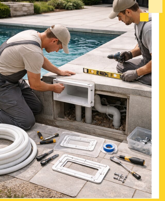 Поставка и установка скиммеров для бассейнов в Славгороде