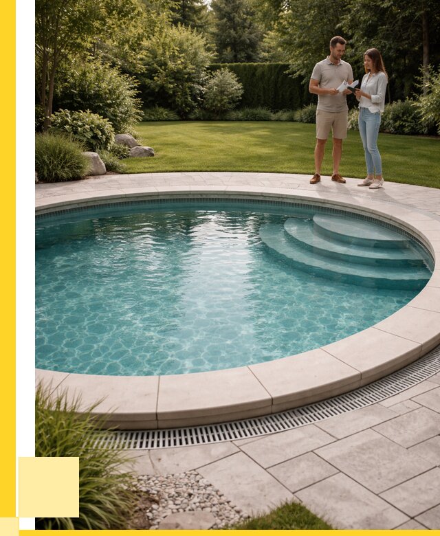 Круглые каркасные бассейны купить в Славгороде от 260025 р. | ЭриданСлд