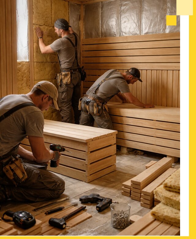 Профессиональное строительство саун под ключ в Славгороде