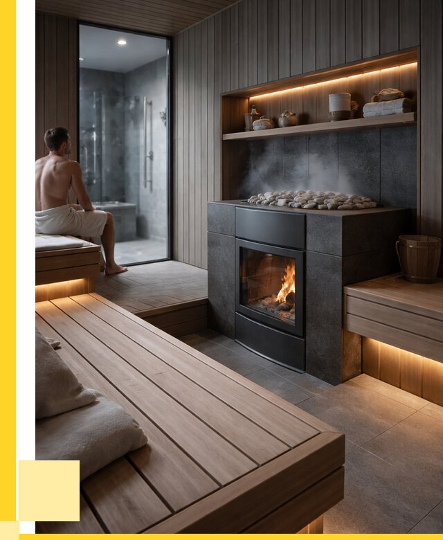 Проект сауны в частном доме в Славгороде от 36404 р. | ЭриданСлд