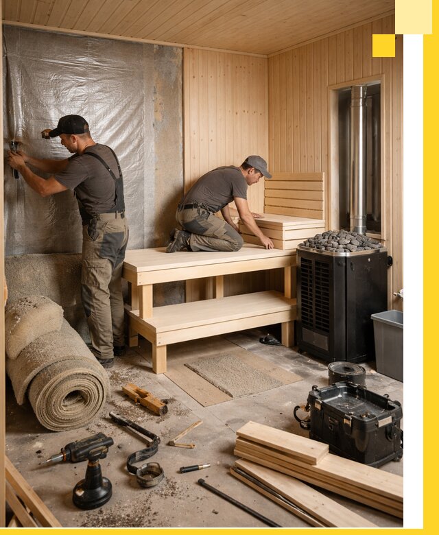 Проекты саун под ключ в Славгороде дизайн и строительство