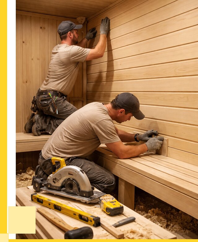 Обшивка саун вагонкой в Славгороде от 2600 р. | ЭриданСлд