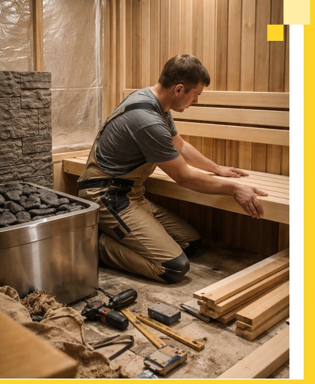 Сауны для дома под ключ с проектированием и монтажом в Славгороде