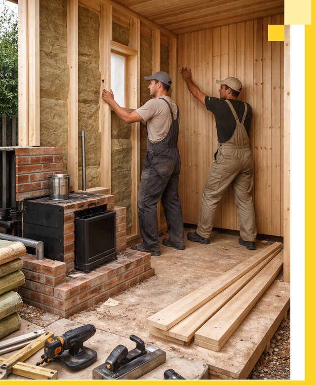 Строительство и установка дачных саун под ключ в Славгороде