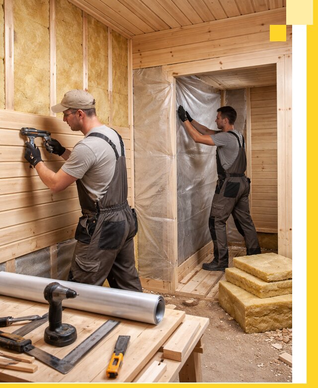 Бани под ключ в Славгороде с проектом и полным монтажом