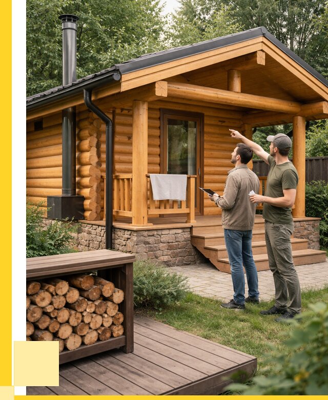 Бани для дачи под ключ в Славгороде от 260025 р. | ЭриданСлд