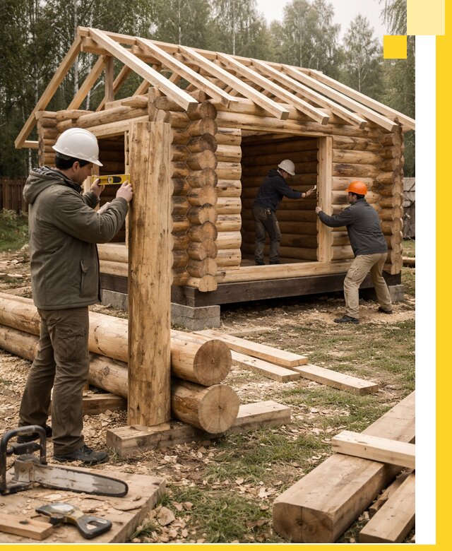 Строительство бань для дачи под ключ в Славгороде с доставкой и монтажом