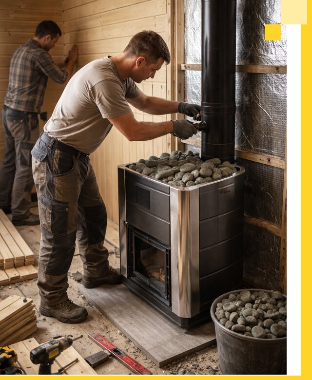 Проектирование и строительство парилок для бани в Славгороде под ключ